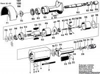 Bosch 0 607 250 187 50 WATT-SERIE Straight Grinders Spare Parts